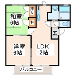 パルク・ヴァンの物件間取画像